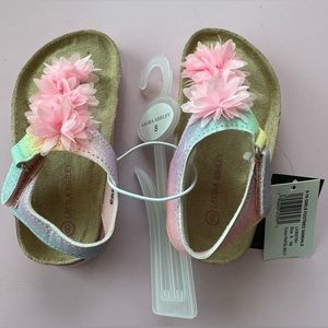 Toddler girl sandals size 8